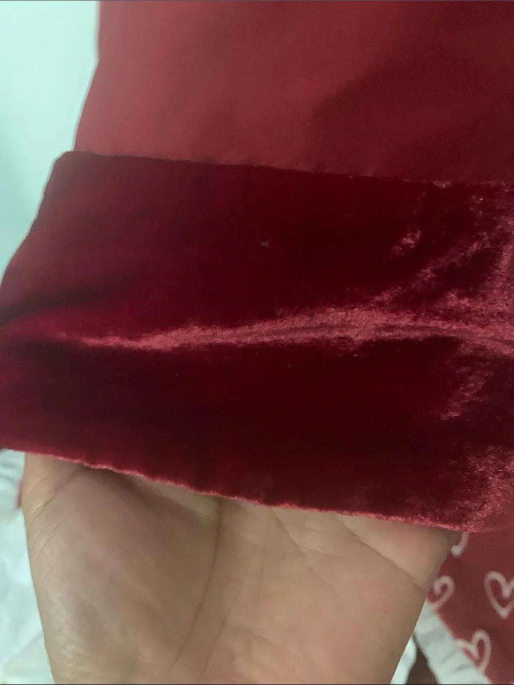 GAP Girls' Burgundy Red Velvet-Bodice Party Dress